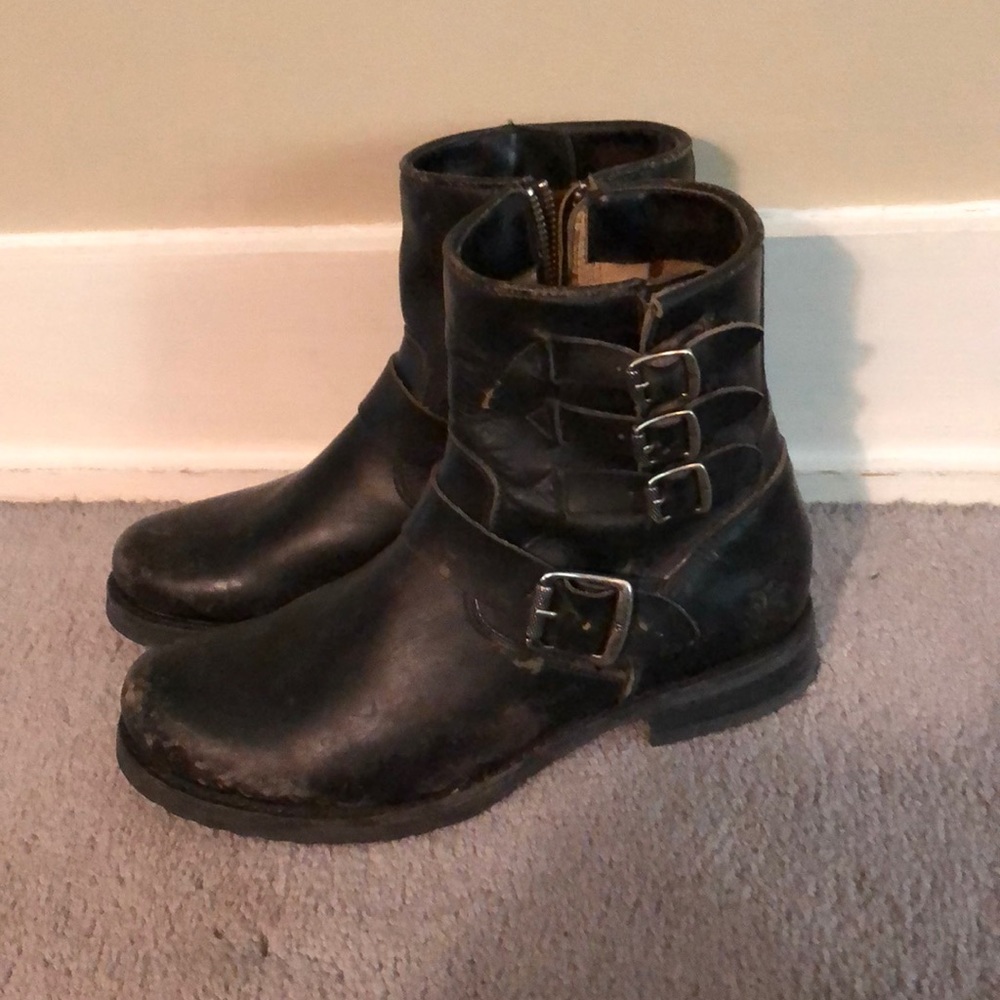 Moto boots by Frye